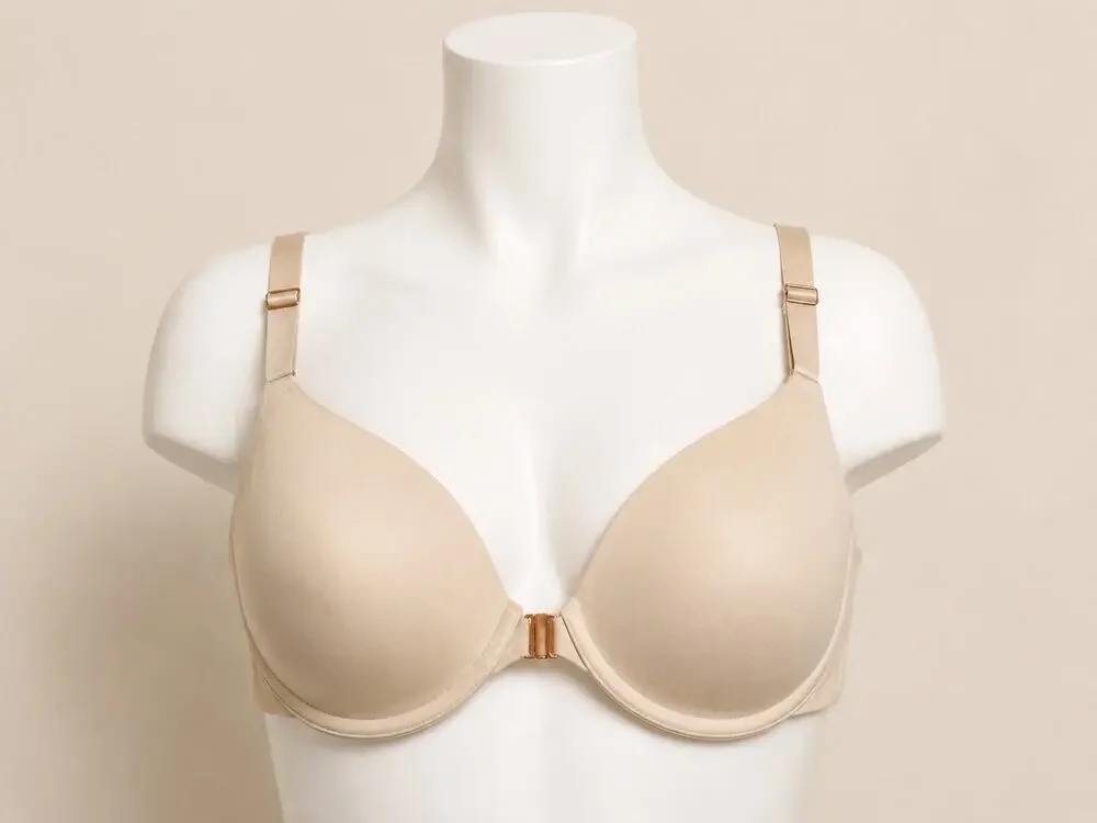 Soma Bra 40C Nude Beige Underwire Lightly Lined Full Coverage Adjustable Straps
